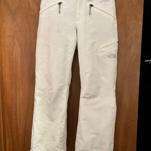 The North Face White (Off White) Gore-Tex Pants Youth/Girls Medium